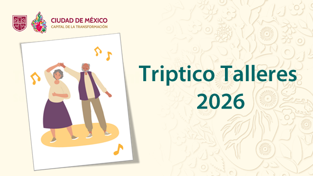 Tríptico Impartición de Talleres 2026