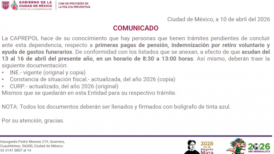 COMUNICADO abril 2026